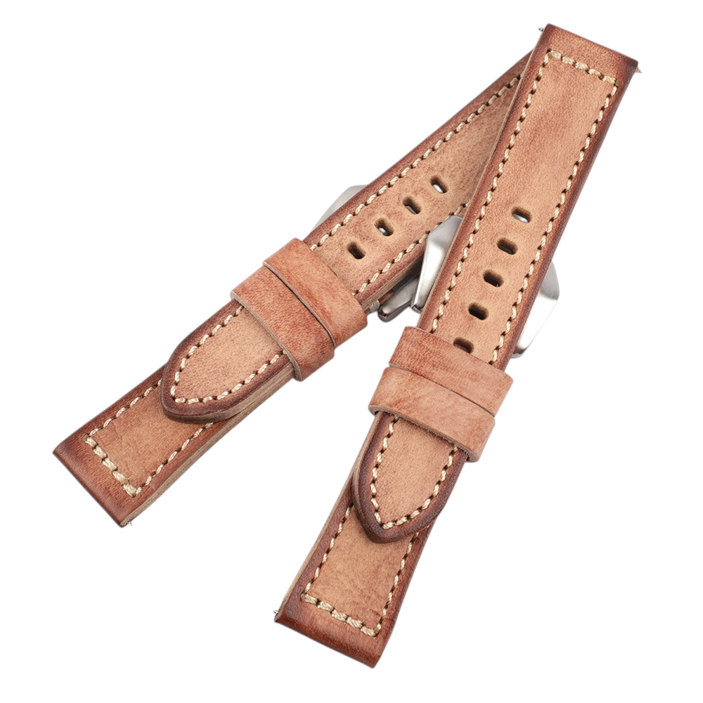 White Smoke Handmade Exotic Palm Grain Magenta Watch Strap for Rolex, Omega, Panerai, IWC, Tudor, Seiko, Hamilton, Patek Philippe, Breitling, Citizen - Bold Statement Bespoke Series - 18mm 20mm 22mm 24mm - Aethelgard