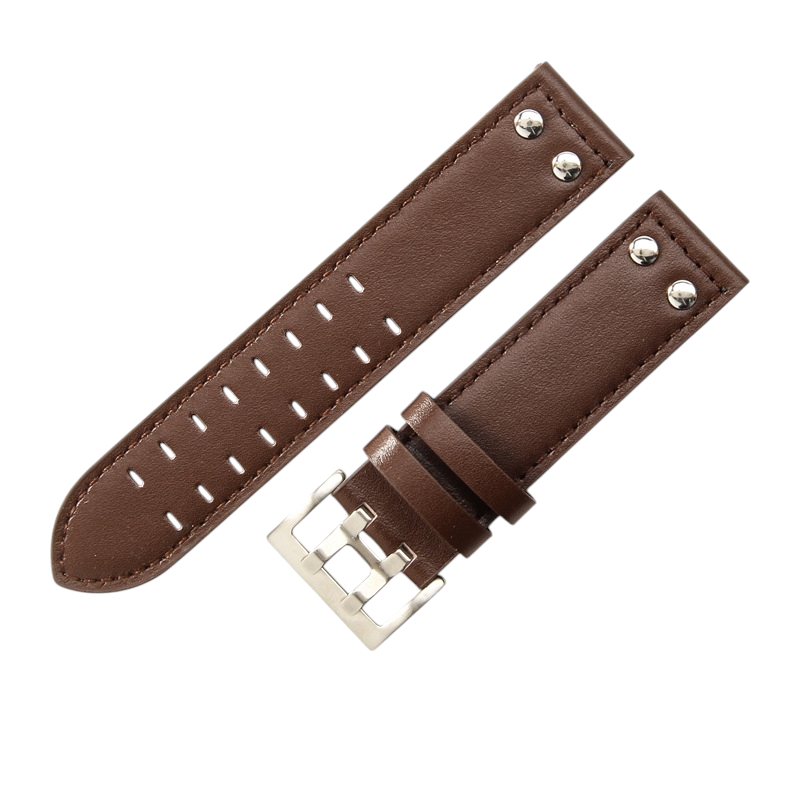 Replacement Strap for Hamilton Khaki Field H70595593 - H70655733 Series - Genuine Oil-Waxed Heritage Leather - Aethelgard Atelier