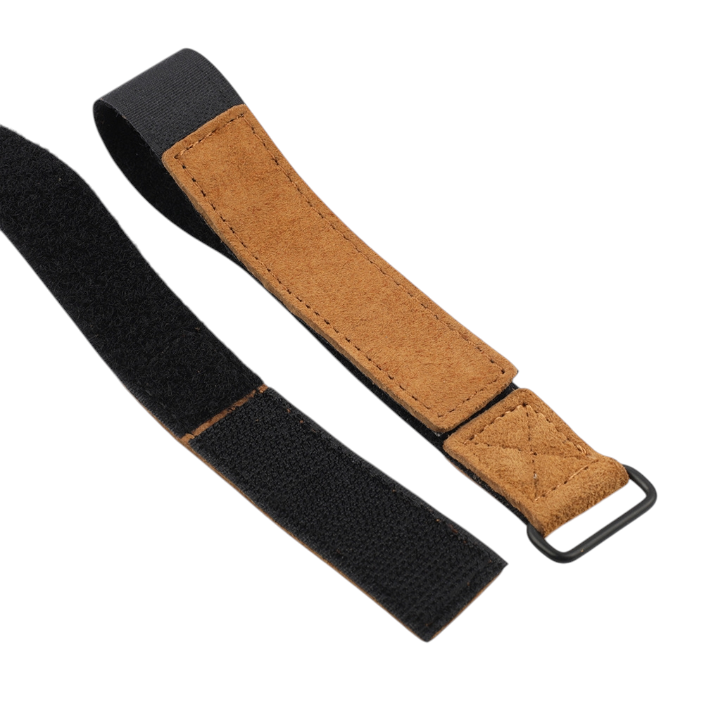 White Smoke Handmade Military Flip Suede Long Strap Watch Strap for Rolex, Omega, Seiko, IWC, Tudor, Hamilton, Cartier, Panerai, Patek Philippe, Breitling - Tactical Field Operator Series - 18mm 20mm 22mm 24mm 26mm - Aethelgard