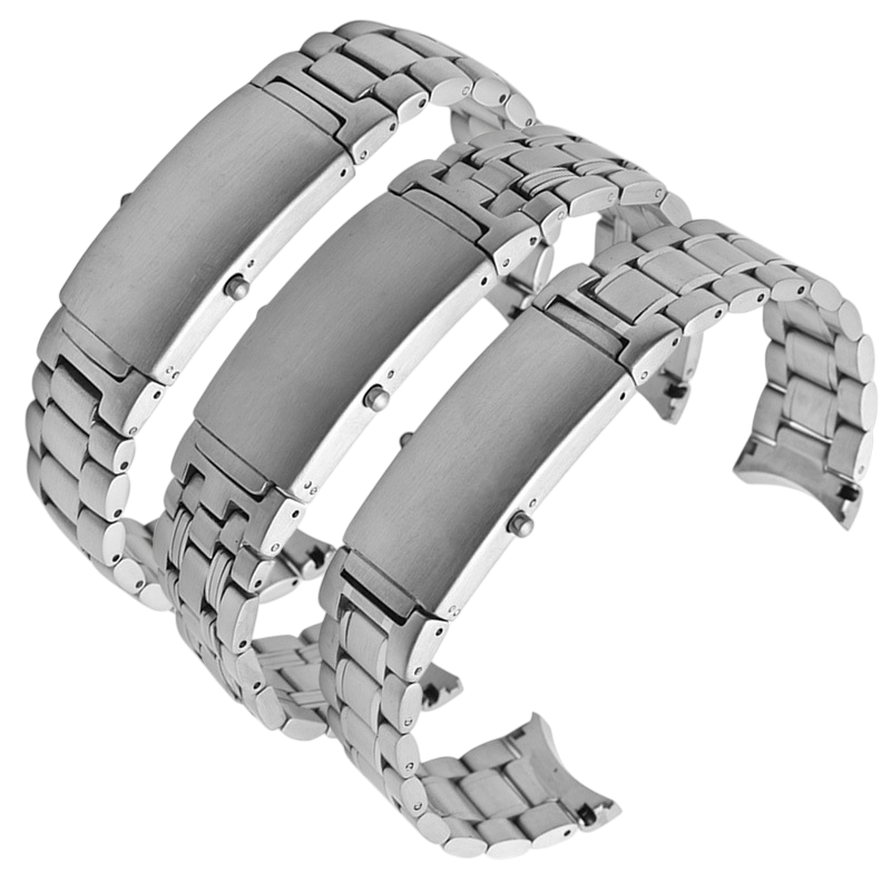 White Smoke Replacement Strap for Omega Seamaster 300 - Planet Ocean 600m Series - Solid 316L Surgical Grade Stainless Steel - Aethelgard Atelier