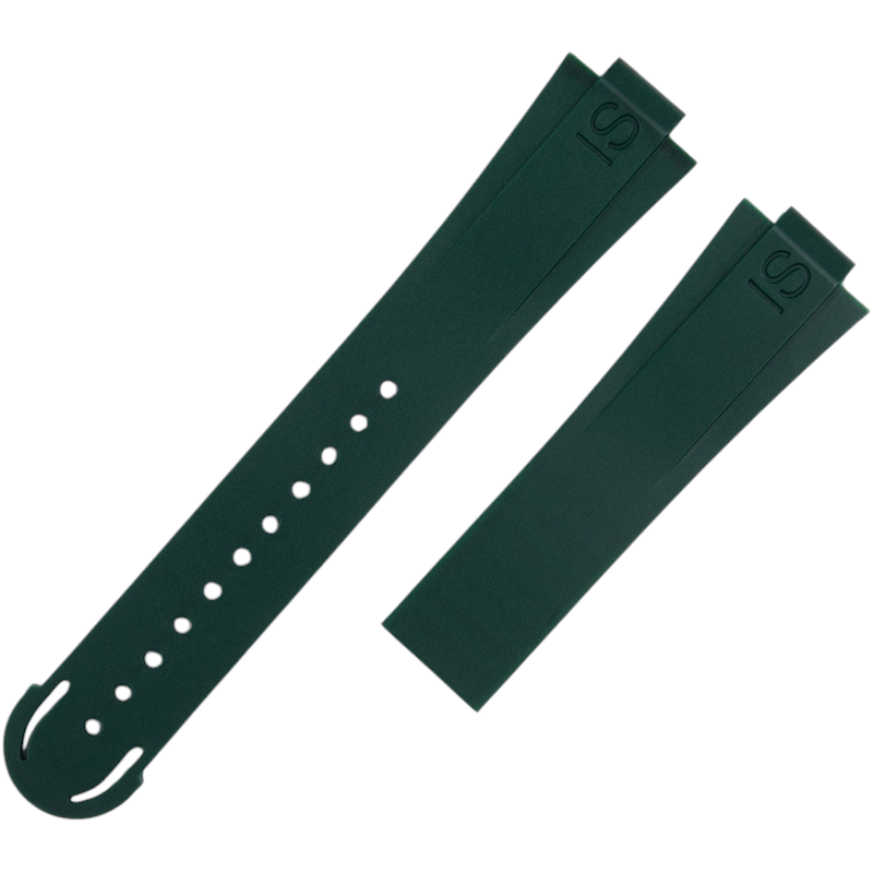 White Smoke Replacement Strap for Oris Divers Seventy-Five - Aquis 7730 Series - Bespoke Convex Interface Silicone - Aethelgard