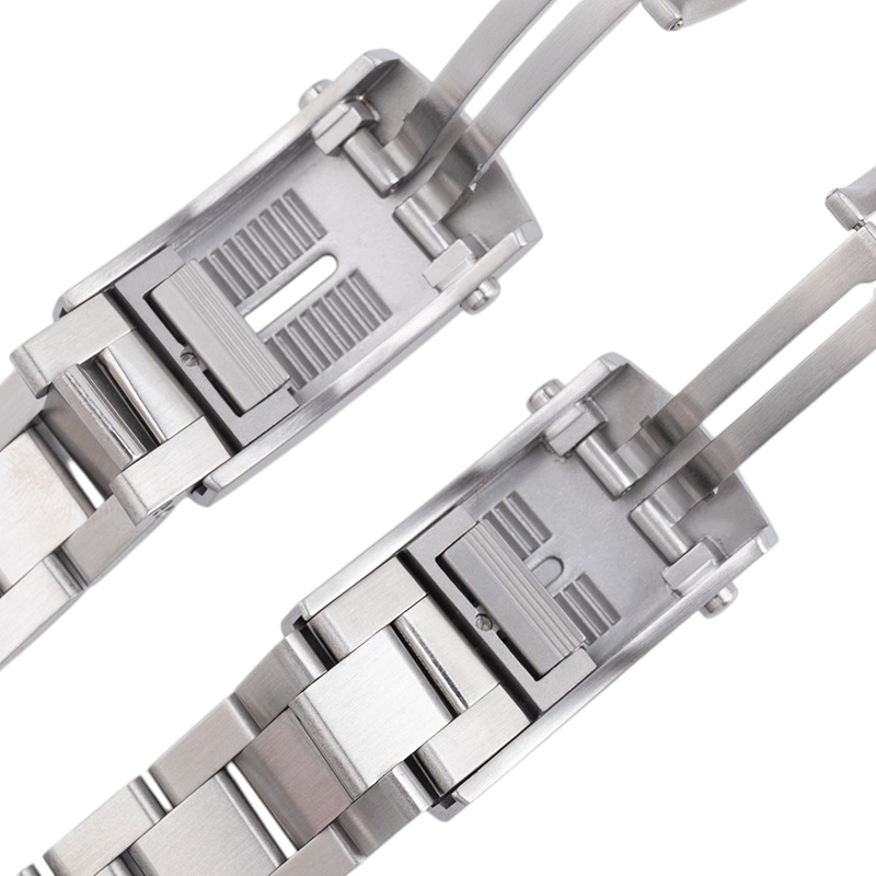 White Smoke Replacement Strap for Breitling Superocean Heritage - Professional - Solid Link 316L Stainless Steel - Aethelgard Atelier