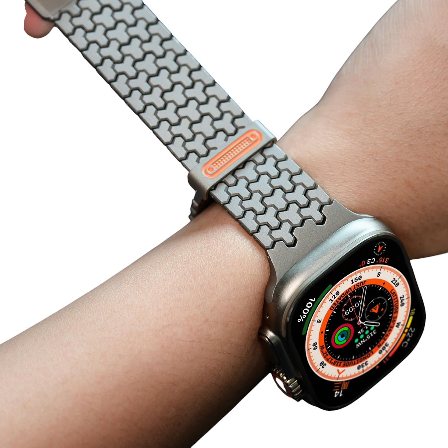 Ultra-Slim Magnetic Steel Strap for Apple Watch Ultra 3 & Series 9