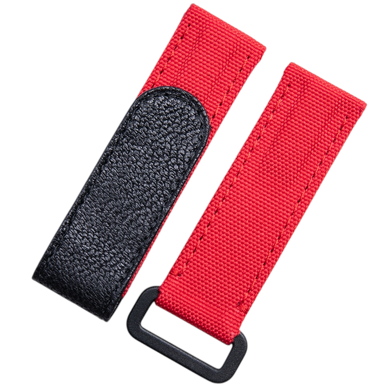 White Smoke Replacement Strap for Universal Rolex - Omega - Tudor Heritage Military - Tactical Nylon Weave with Velcro Closure - Aethelgard