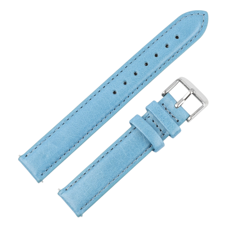White Smoke Handmade Handmade Bamboo Grain Calfskin Watch Strap for Rolex, Omega, Seiko, IWC, Tudor, Hamilton, Cartier, Panerai, Patek Philippe, Breitling - Quick-Release Exotic Pattern Series - 18mm 20mm 22mm 24mm 26mm - Aethelgard