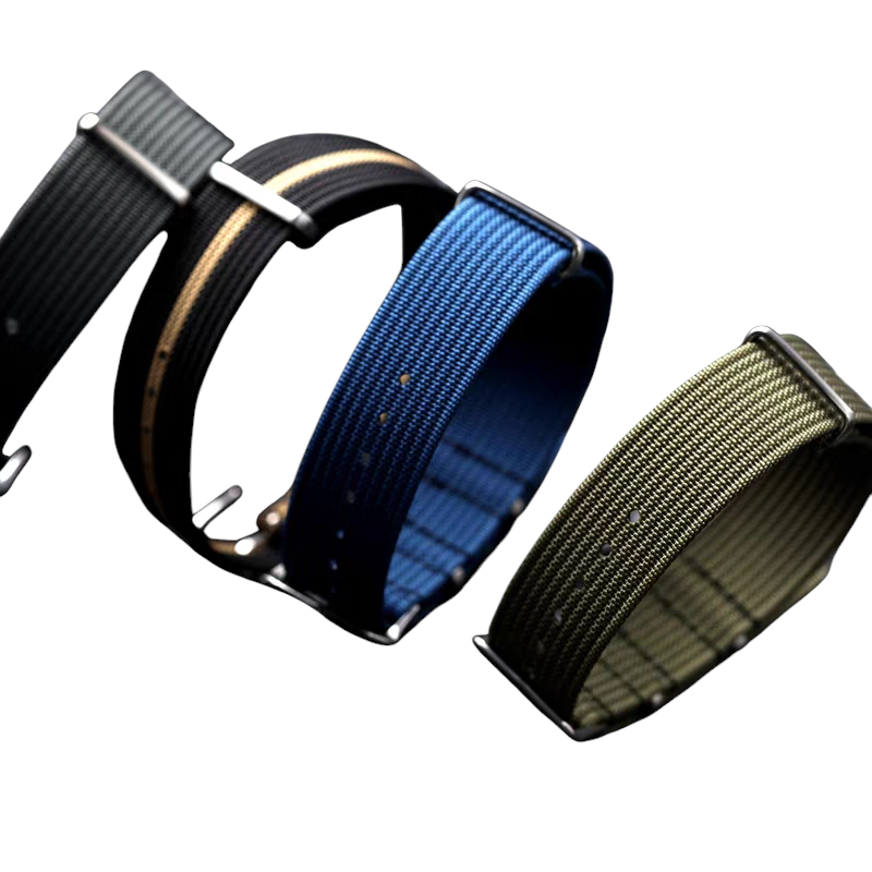 Handmade High-Density AGT Tactical Nylon Watch Strap for IWC, Panerai, Seiko, Omega - Advanced Field Series - 18mm 20mm 22mm 24mm - Aethelgard
