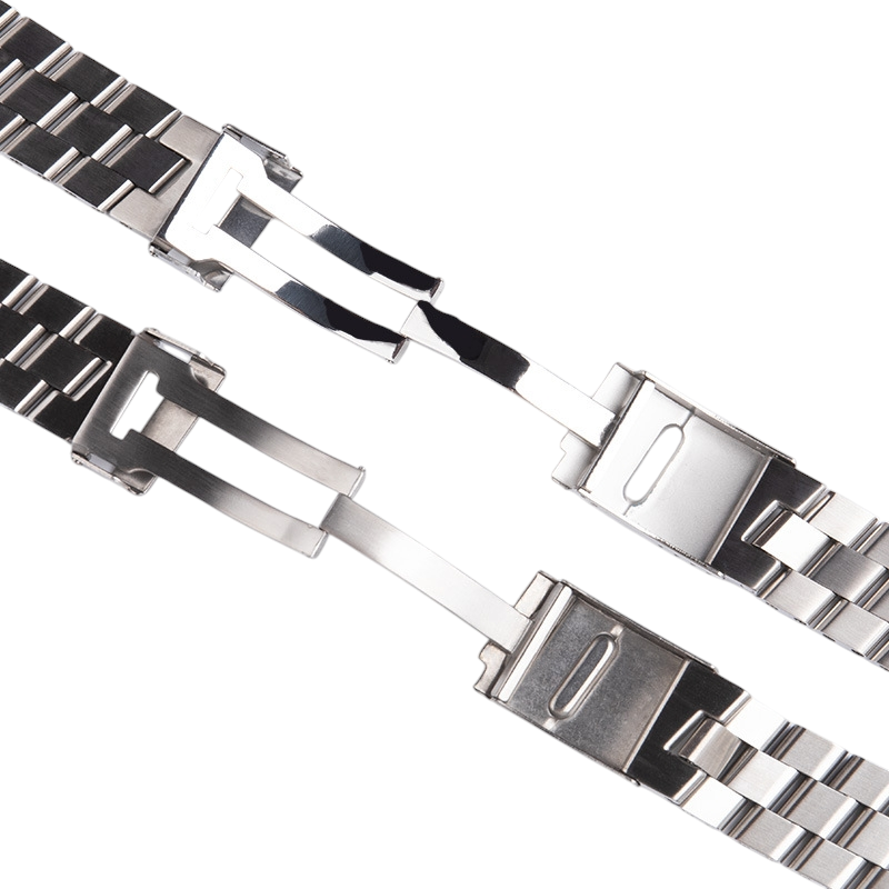 White Smoke Replacement Strap for Breitling Navitimer - Avenger - Blackbird Blacksteel - 316L Solid Marine Grade Stainless Steel - Aethelgard Atelier