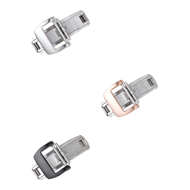 White Smoke Replacement Strap for Richard Mille RM007 - RM07-02 Series Women - Pharmaceutical-Grade FKM Rubber - Aethelgard Atelier