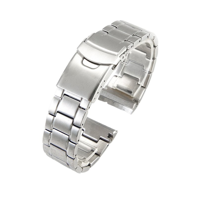 White Smoke Replacement Strap for Seiko Turtle SRP773-775-777 SRPA21 Series - Marine Grade Solid Stainless Steel - Aethelgard Atelier