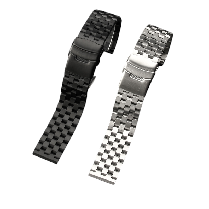 White Smoke Replacement Strap for IWC Portofino - Portuguese 7 ,seiko big mm  ,Omeage Panerai- Pilot 22mm - Artisan Solid 316L Stainless Steel - Aethelgard Atelier