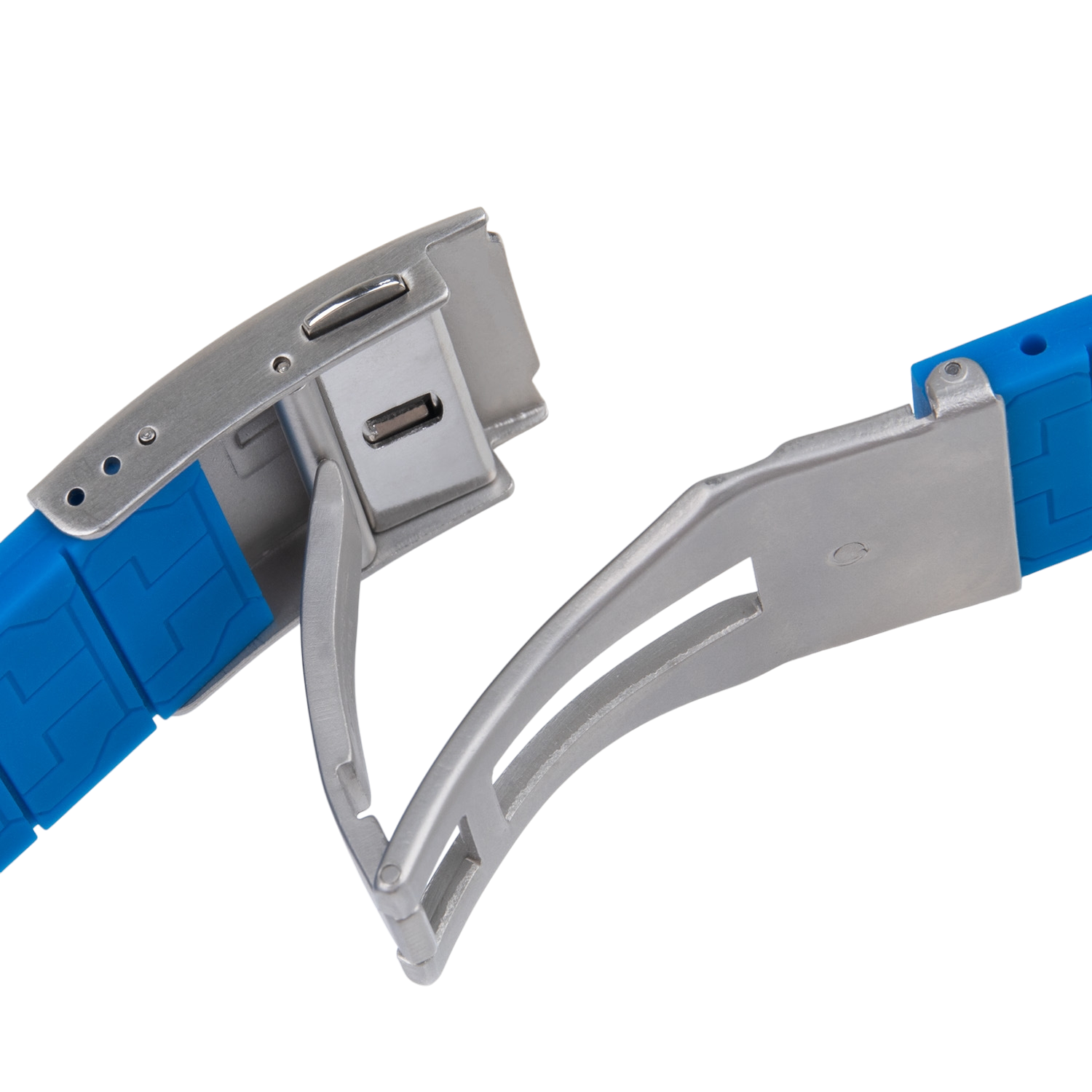 White Smoke Replacement Strap for Tissot T-Race T011 - T090 - T472 Series - High-Impact Performance Silicone - Aethelgard Atelier