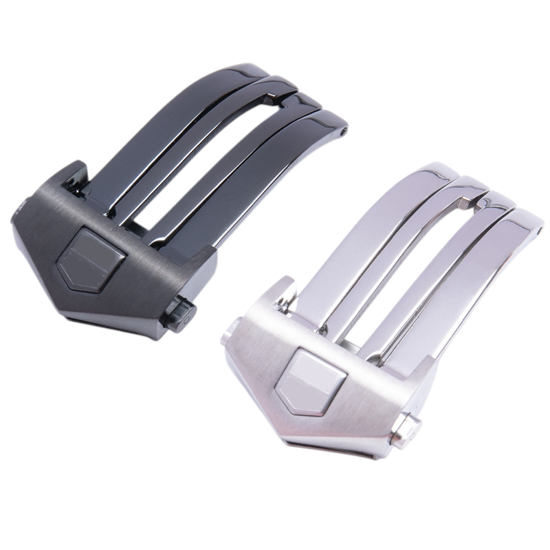 White Smoke Replacement Strap for TAG Heuer Carrera - Aquaracer - F1 Sports - Breathable Perforated Sport Rubber - Aethelgard Atelier