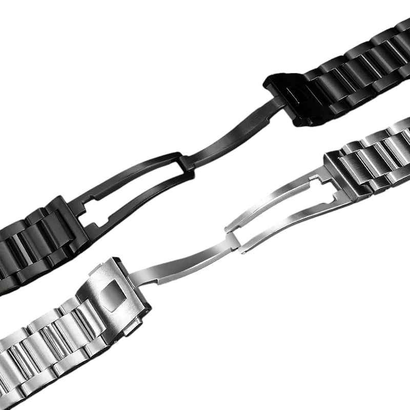 White Smoke Replacement Strap for TAG Heuer Aquaracer WAY201A - F1 Sports Series | 316L Surgical Grade Solid Stainless Steel | Aethelgard Atelier