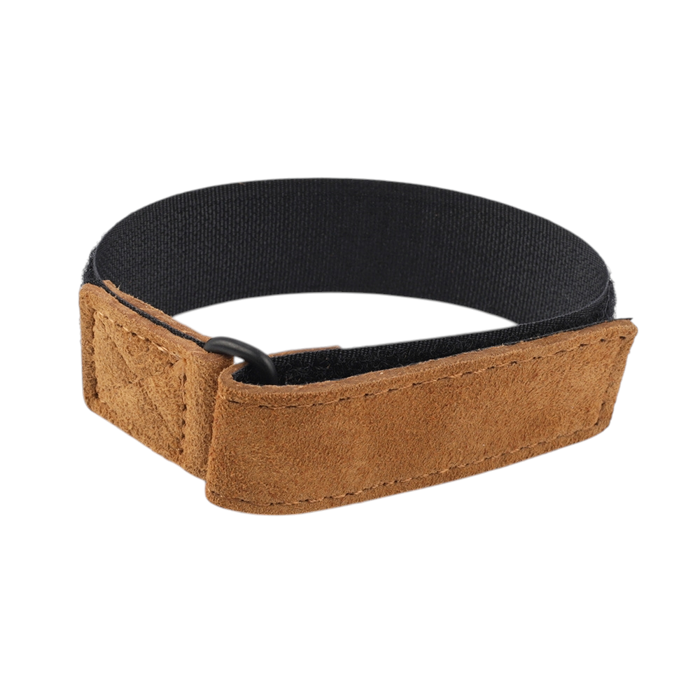White Smoke Handmade Military Flip Suede Long Strap Watch Strap for Rolex, Omega, Seiko, IWC, Tudor, Hamilton, Cartier, Panerai, Patek Philippe, Breitling - Tactical Field Operator Series - 18mm 20mm 22mm 24mm 26mm - Aethelgard