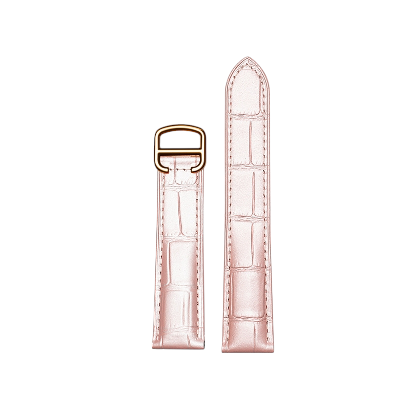 White Smoke Replacement Strap for Cartier Tank Series | Premium Bovine Leather | Aethelgard Atelier