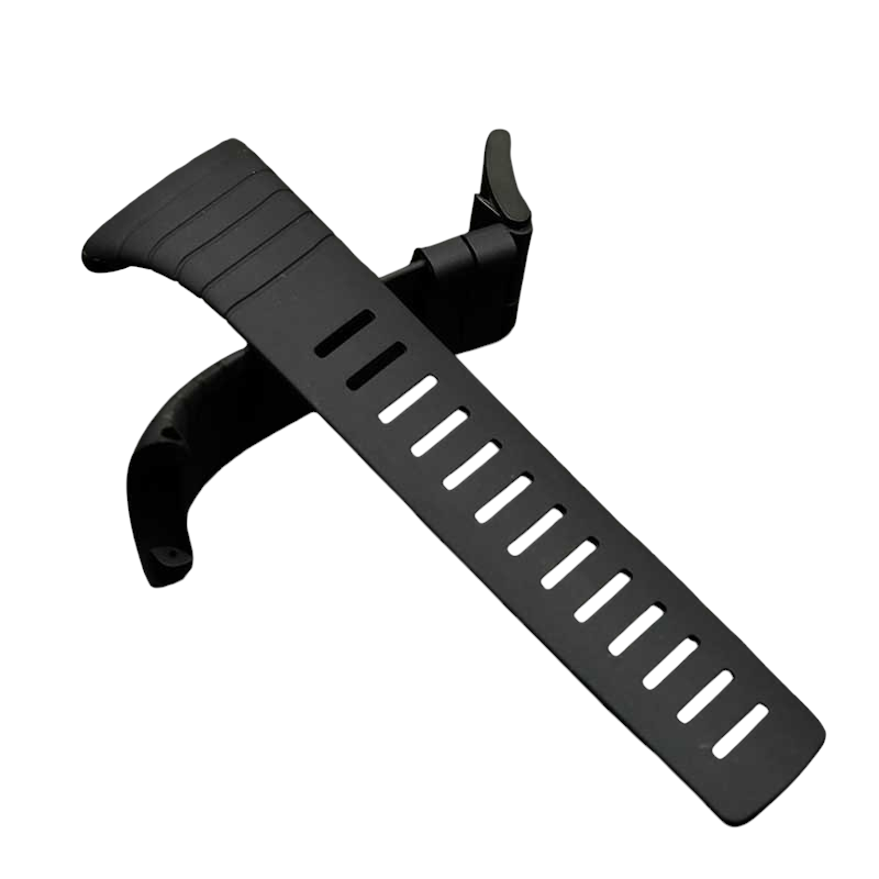 White Smoke Replacement Strap for Suunto Core - Outdoor Classic Series - Heavy-Duty All-Weather Rubber - Aethelgard Atelier