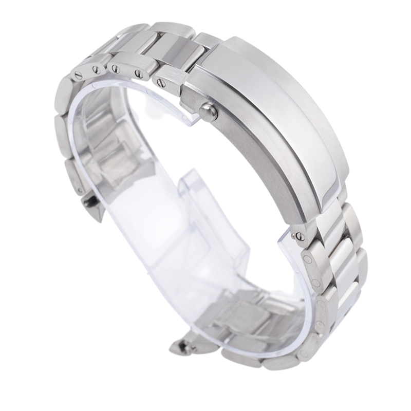White Smoke Replacement Strap for Breitling Superocean Heritage - Professional - Solid Link 316L Stainless Steel - Aethelgard Atelier