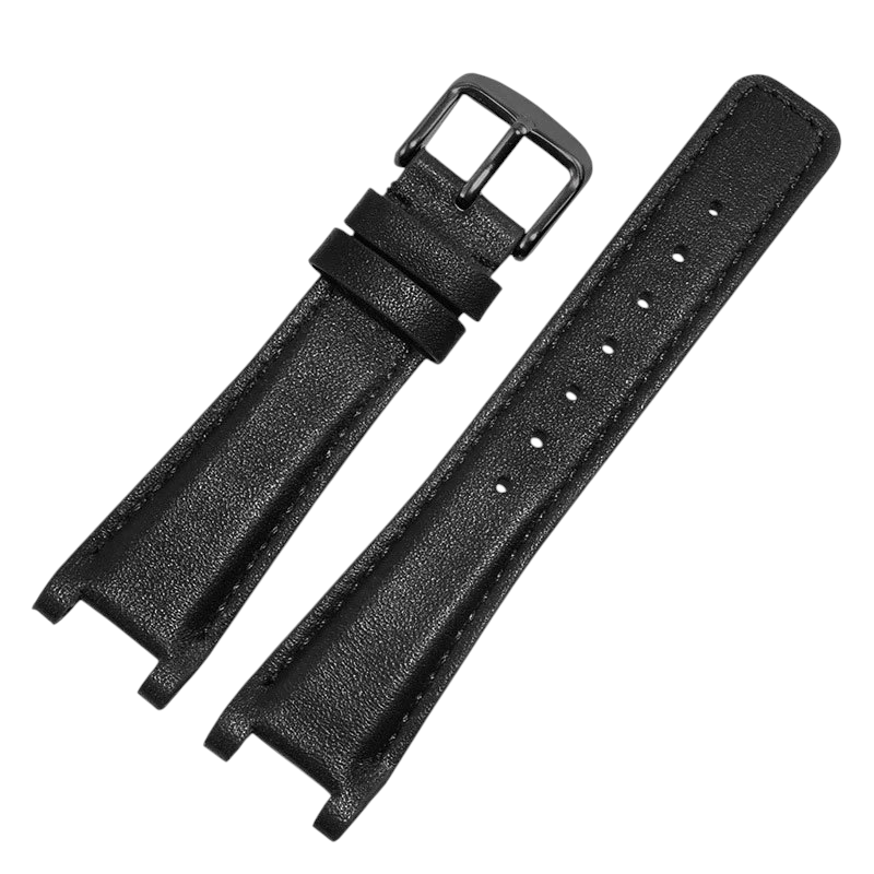 White Smoke Replacement Strap for Gucci GC YA1332 - 1333 - 1335 Series - Notched Interface Artisan Genuine Leather - Aethelgard Atelier