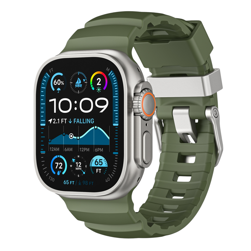 Performance FKM Fluoroelastomer Trail Band for Apple Watch Ultra 2/1