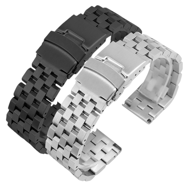 White Smoke Replacement Strap for Universal-Tank Foreign Trade Heavy-Duty 5-Link Series - High-Density Solid Tank-Style Steel - Aethelgard