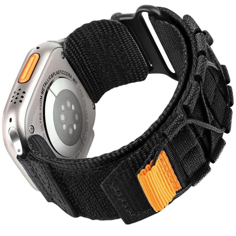 Rugged Nylon Sport Loop - Breathable Velcro Strap for Apple Watch Ultra 2/1