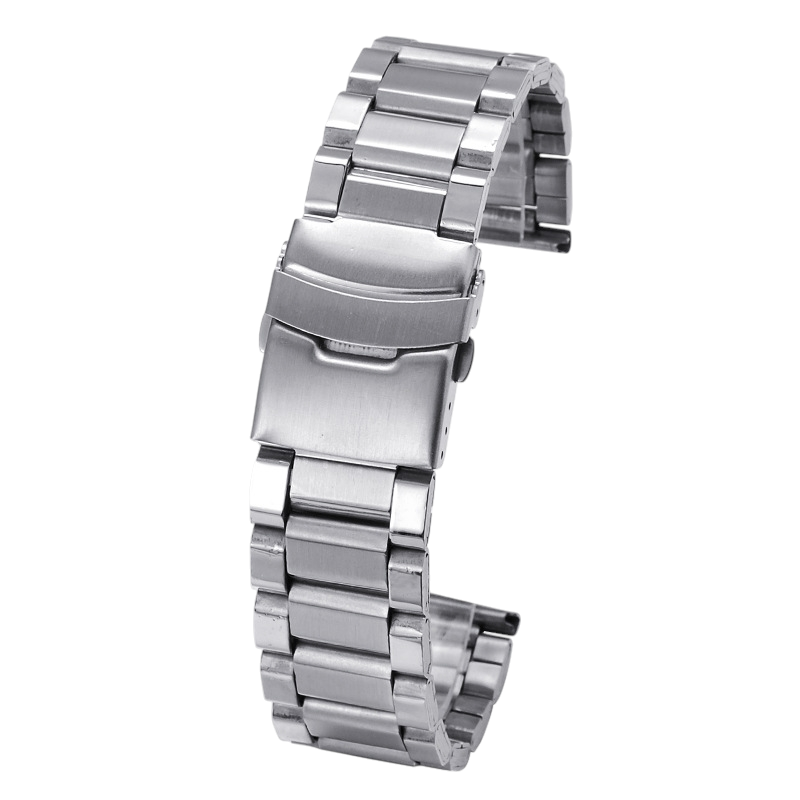 White Smoke Replacement Strap for Rolex 904L Sky-Dweller - GMT - Datejust Master - Genuine 904L Aerospace Grade Stainless Steel - Aethelgard