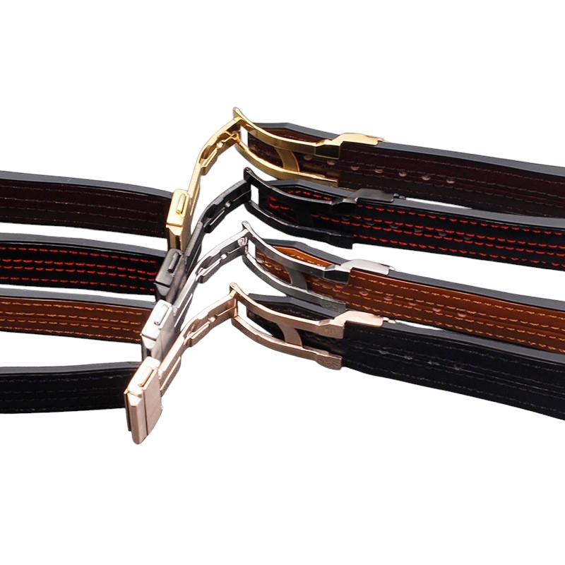 White Smoke Replacement Strap for Hublot Big Bang - Classic Fusion 19mm x 25mm - Hybrid Leather and Rubber Performance Composite - Aethelgard Atelier