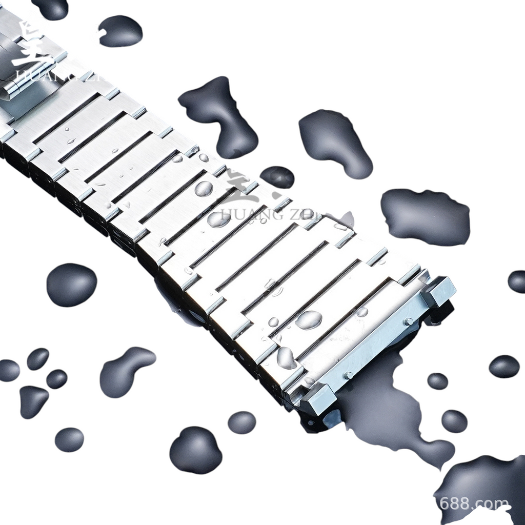 White Smoke Replacement Strap for Bvlgari Octo Finissimo 102711-103464 Series - High-Precision Solid Stainless Steel - Aethelgard Atelier