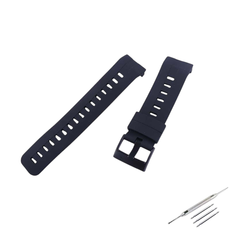 White Smoke Replacement Strap for Suunto Spartan - Ambit 3V - Sport Series - Tactical-Grade Active Silicone - Aethelgard Atelier