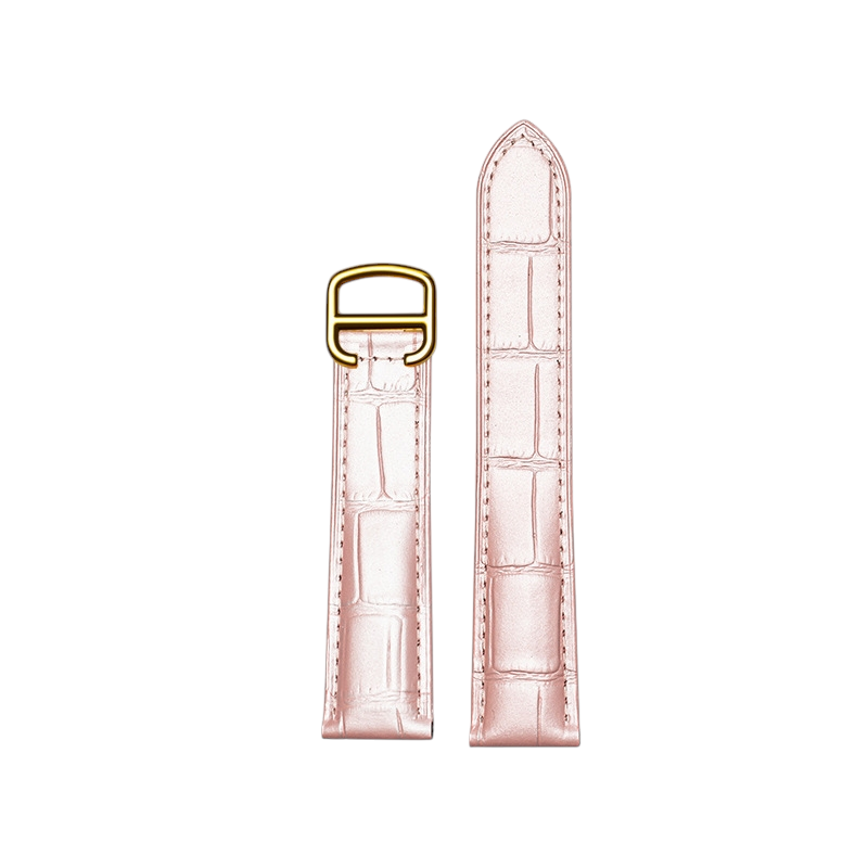 White Smoke Replacement Strap for Cartier Tank Series | Premium Bovine Leather | Aethelgard Atelier