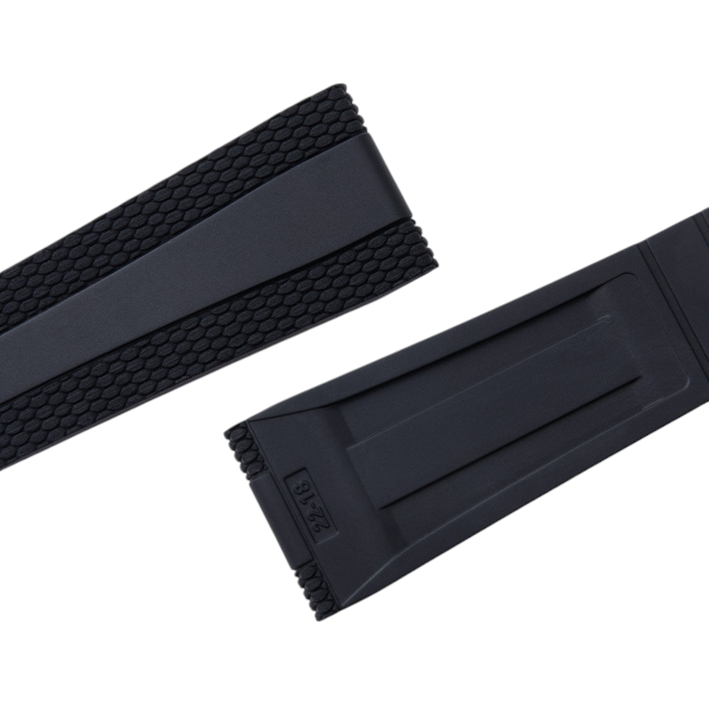 White Smoke Replacement Strap for Breitling Superocean Heritage - Endurance Pro - Textured ڈیزائن - Patterned High-Density FKM Rubber - Aethelgard