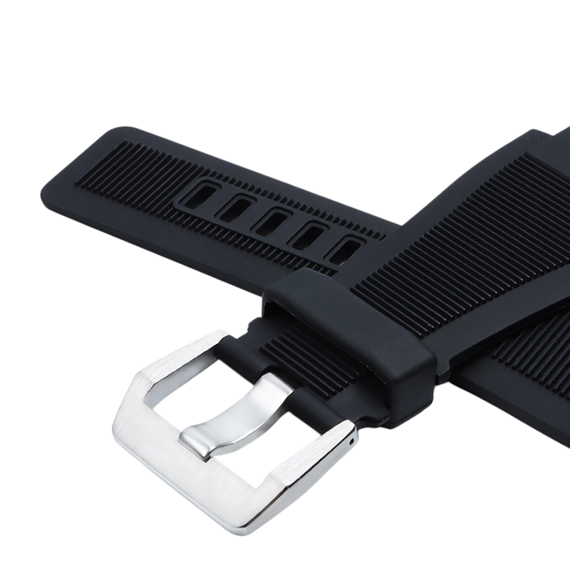 White Smoke Replacement Strap for Bell & Ross BR01 - BR03 Aviation Series - Outdoor Heavy-Duty Sport Rubber - Aethelgard Atelier