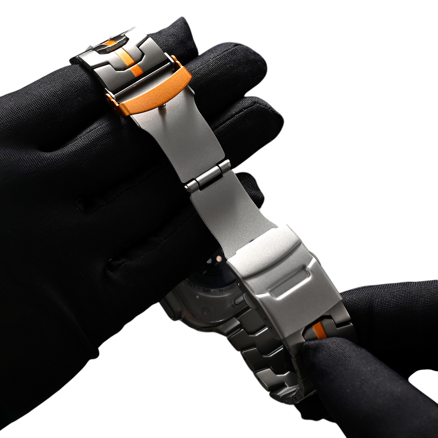 Elite Titanium Alloy Iron Man Armor Band for Apple Watch Ultra 2 & Series 10