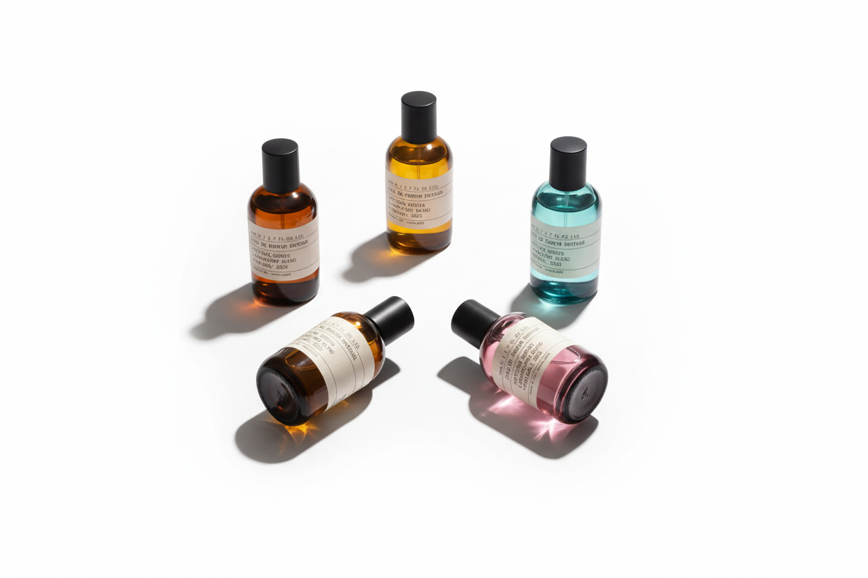 啡色香水樽系列橫幅