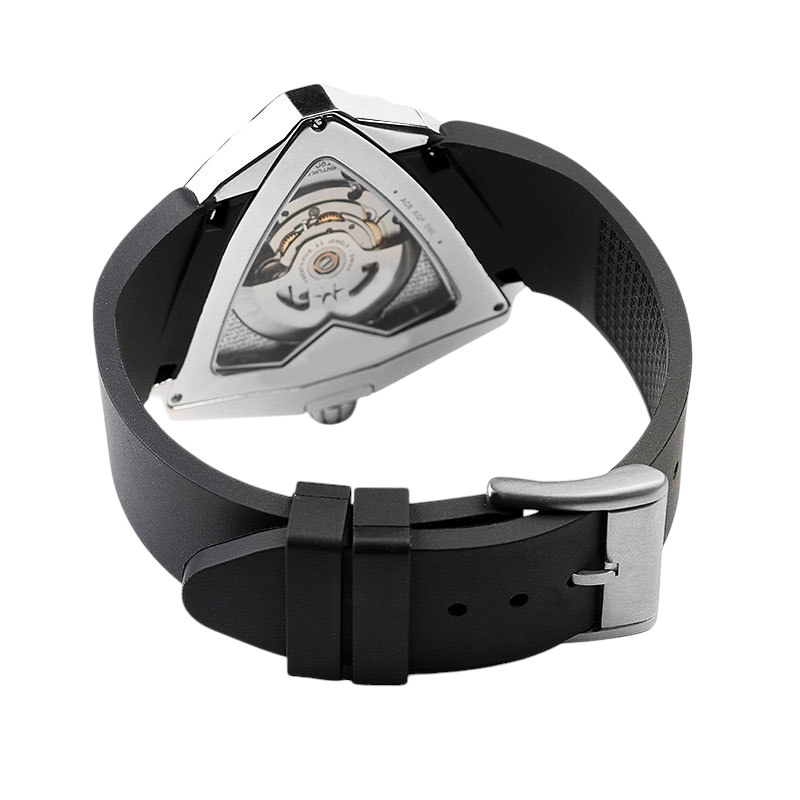 White Smoke Replacement Strap for Hamilton Ventura Elvis80-MIB H24615331-H24655331 - High-Density Soft-Touch Silicone - Aethelgard