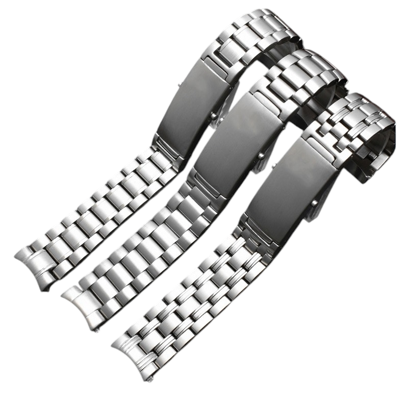 White Smoke Replacement Strap for Omega Seamaster 300 - Planet Ocean 600m Series - Solid 316L Surgical Grade Stainless Steel - Aethelgard Atelier
