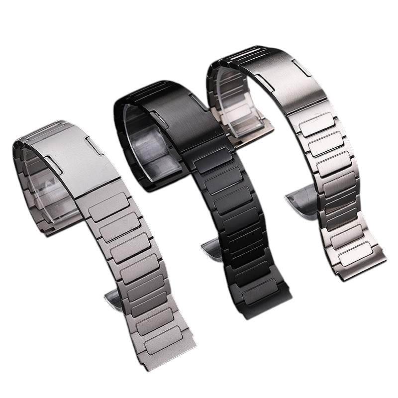 White Smoke Replacement Strap for Zenith Defy-Huawei Watch 4 Pro Universal - Aerospace Grade Solid Titanium Alloy - Aethelgard Atelier