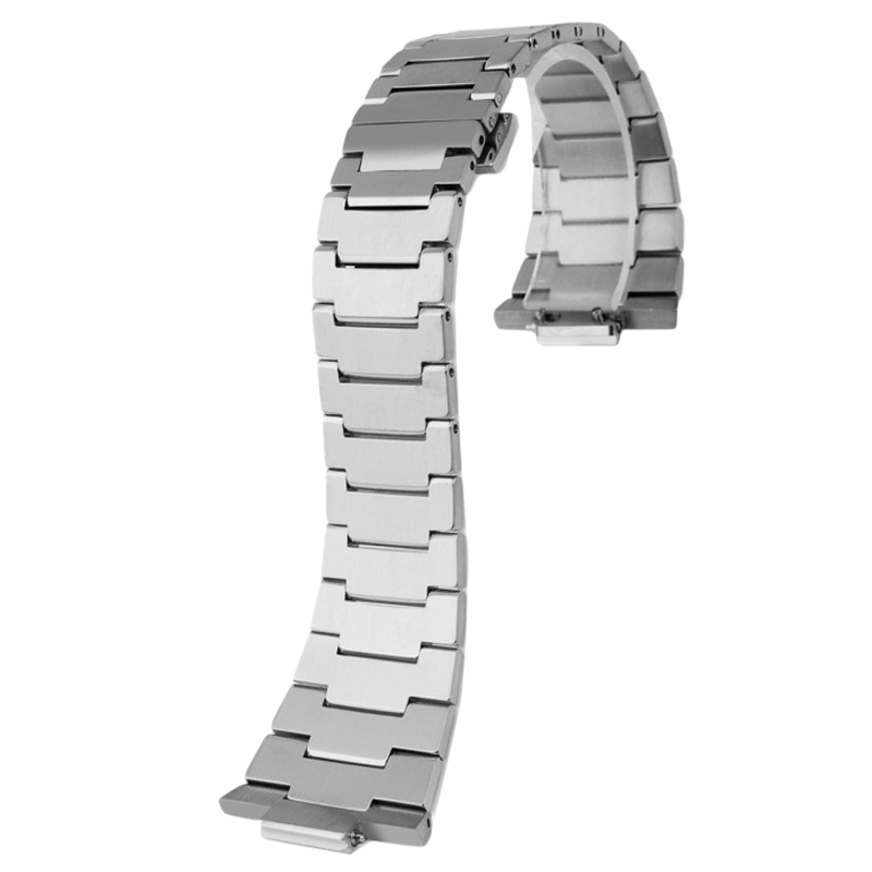 White Smoke Replacement Steel Strap for Tissot PRX Powermatic 80 T137-407-410 - Quick-Release Solid Stainless Steel - Aethelgard Atelier