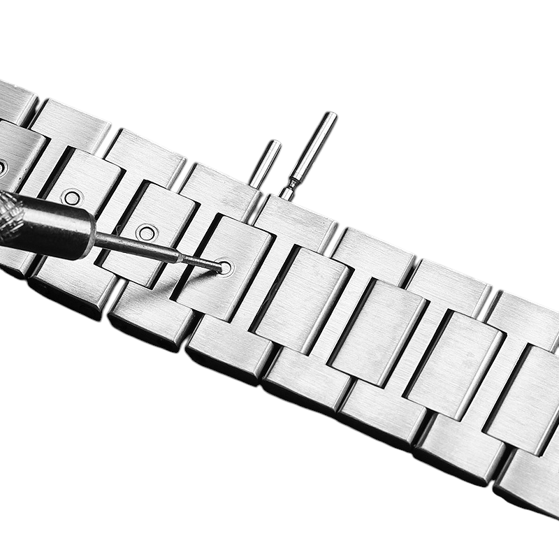 White Smoke Replacement Strap for IWC Portuguese Chrono IW371607-358312 - Surgical Grade Solid Stainless Steel - Aethelgard Atelier