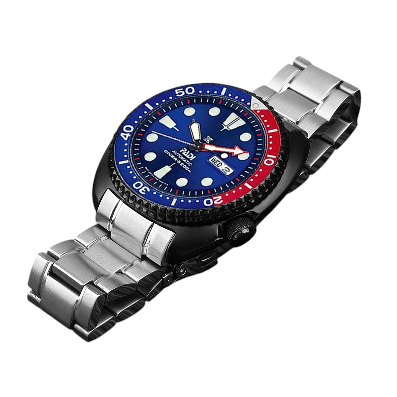 White Smoke Replacement Steel Strap for Seiko PADI Turtle - Monster SRPE99K1 - SRPA21J1 - Marine Grade Solid Link Steel - Aethelgard