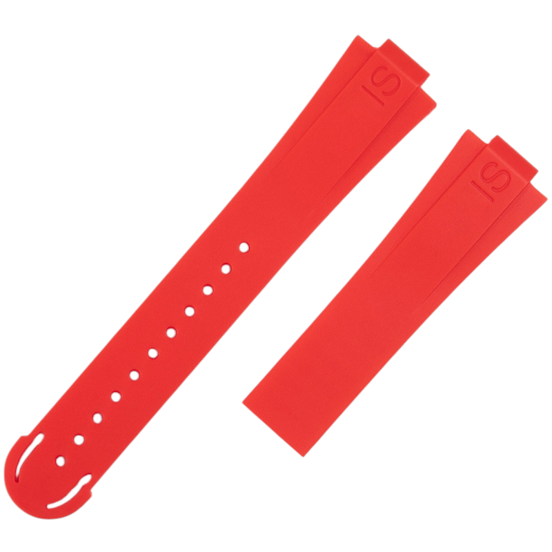 White Smoke Replacement Strap for Oris Divers Seventy-Five - Aquis 7730 Series - Bespoke Convex Interface Silicone - Aethelgard