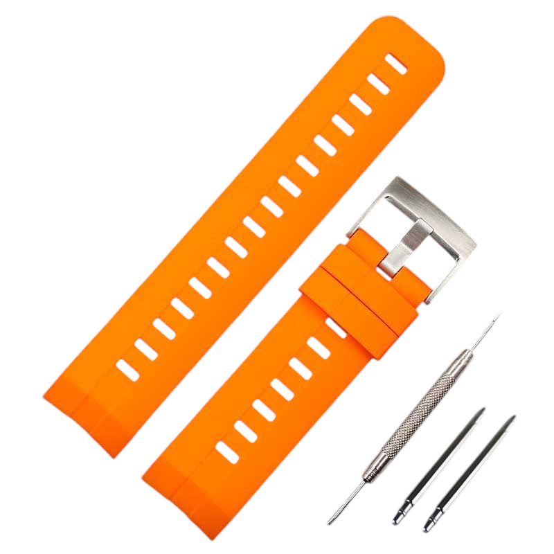 White Smoke Replacement Strap for Suunto Spartan - Ambit 3V - Sport Series - Tactical-Grade Active Silicone - Aethelgard Atelier