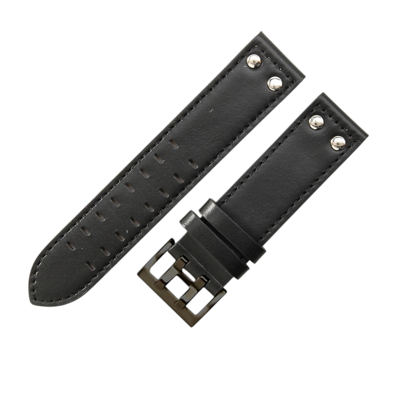 Replacement Strap for Hamilton Khaki Field H70595593 - H70655733 Series - Genuine Oil-Waxed Heritage Leather - Aethelgard Atelier