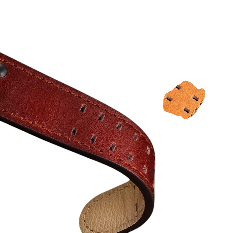 White Smoke Replacement Strap for Hamilton Khaki Aviation - Khaki Field Series - Artisan Italian Full-Grain Leather - Aethelgard Atelier