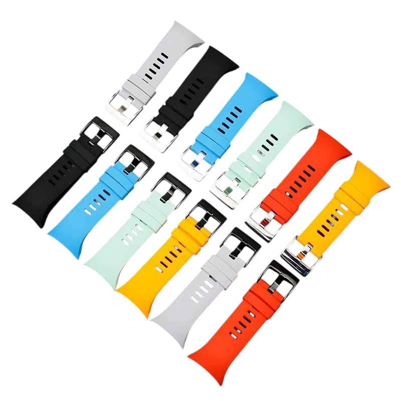 White Smoke Replacement Strap for Suunto Spartan Trainer Wrist HR - Soft-Touch High-Friction Silicone - Aethelgard Atelier