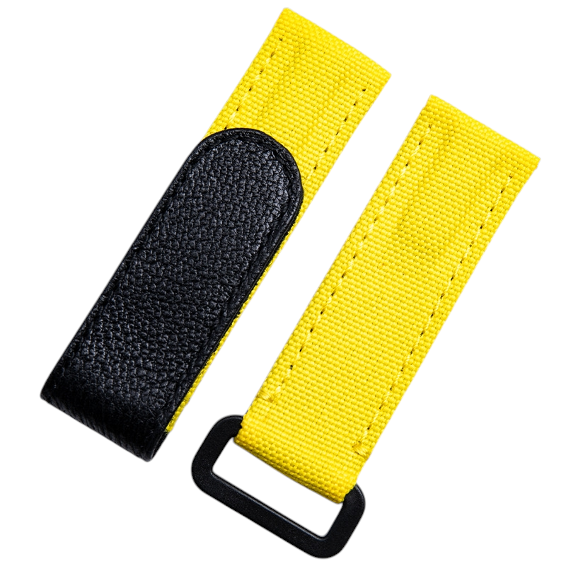 White Smoke Replacement Strap for Universal Rolex - Omega - Tudor Heritage Military - Tactical Nylon Weave with Velcro Closure - Aethelgard