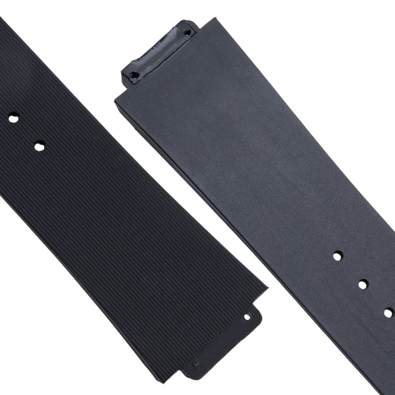 White Smoke Replacement Strap for Hublot Big Bang HB Series - Waterproof High-Impact Silicone Rubber - Aethelgard Atelier