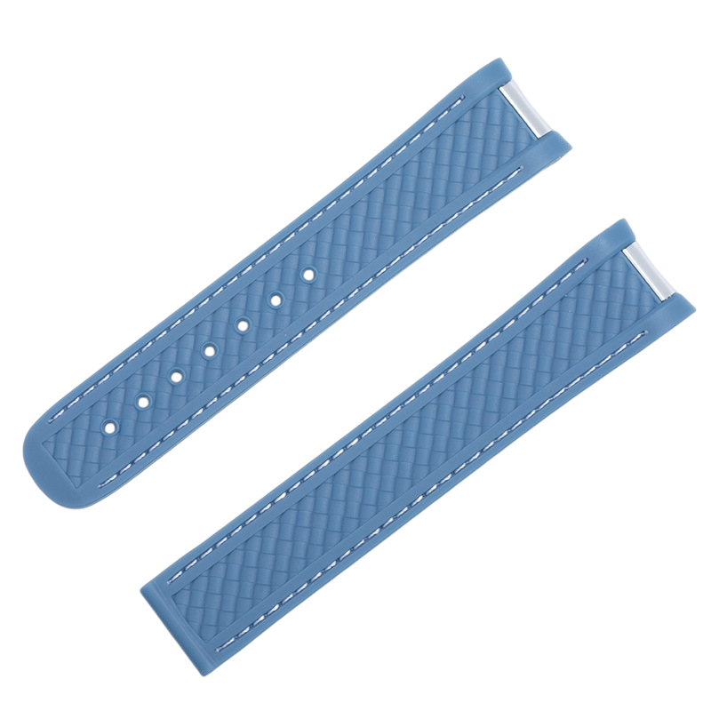 White Smoke Replacement Strap for Panerai Luminor PAM441 - 359 - 437 - 393 - Premium Grade Divers Silicone - Aethelgard