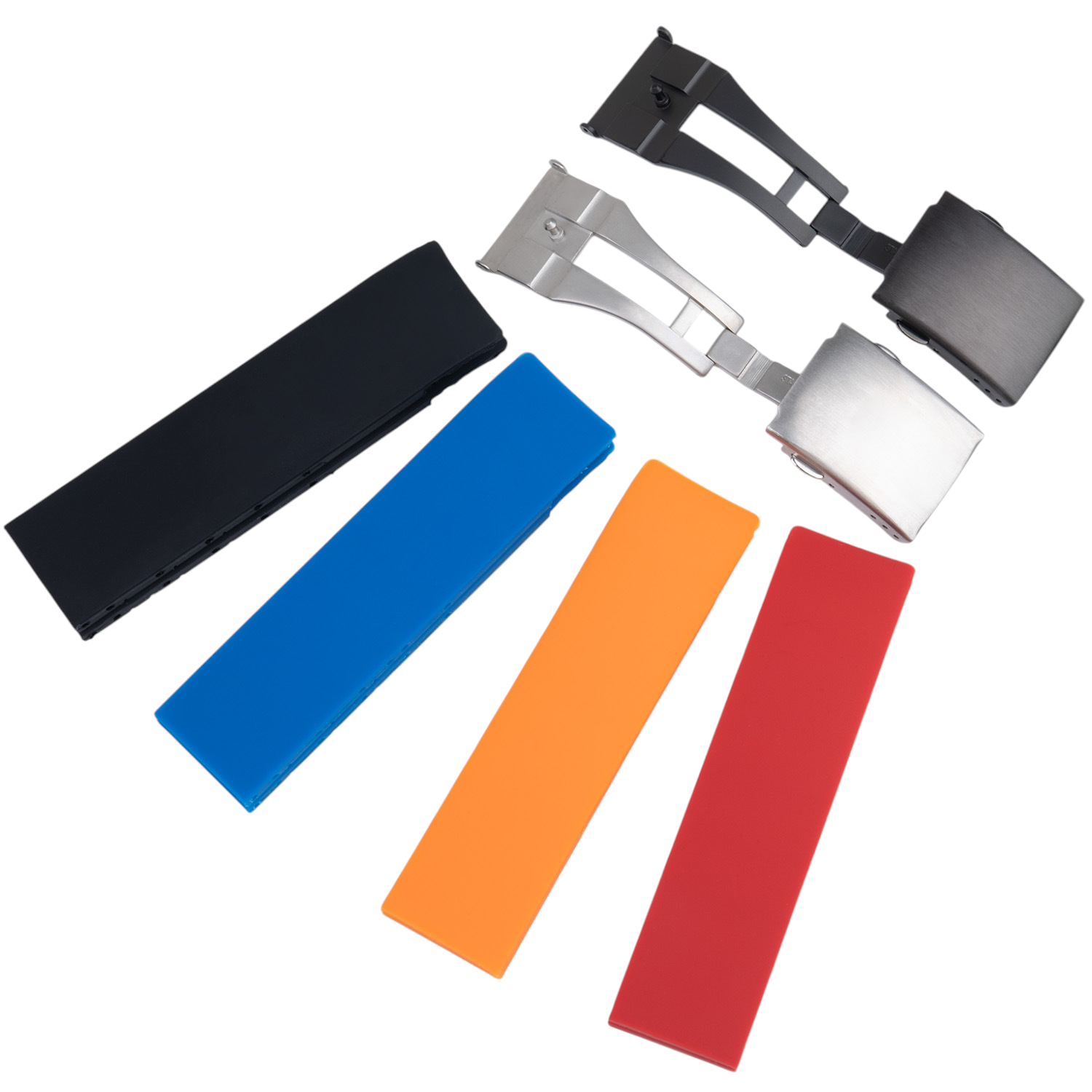 White Smoke Replacement Strap for Tissot T-Race T011 - T090 - T472 Series - High-Impact Performance Silicone - Aethelgard Atelier