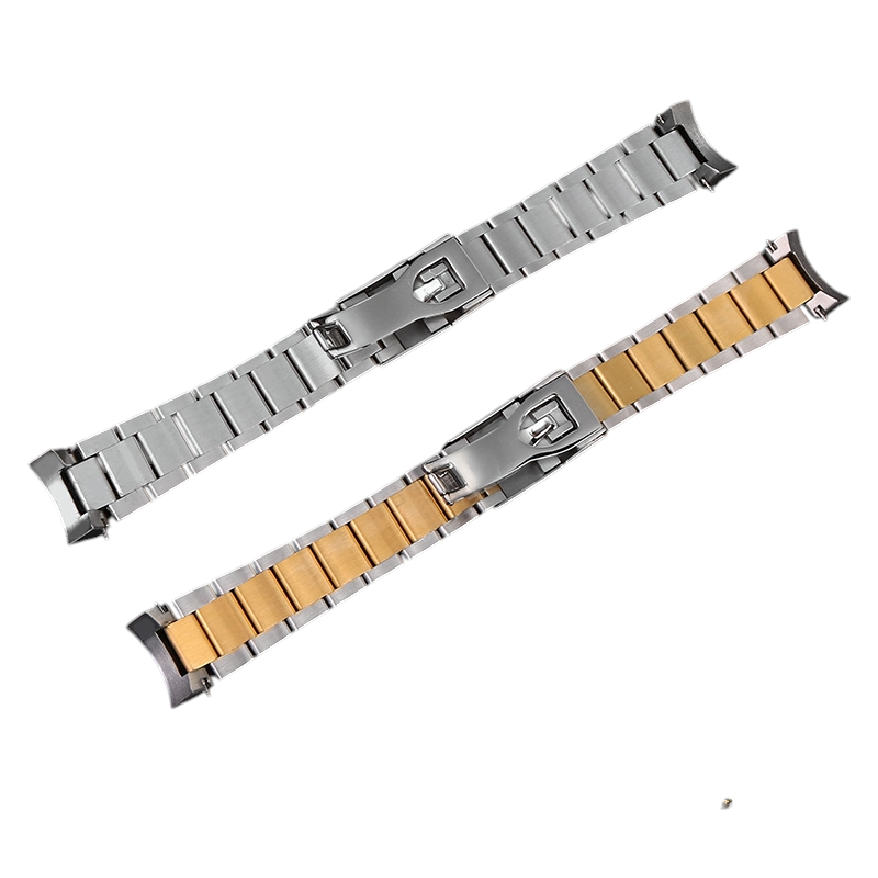 White Smoke Replacement Steel Strap for Tudor Black Bay 1958 Heritage 79200R - High-Grade Solid Steel Link - Aethelgard Atelier